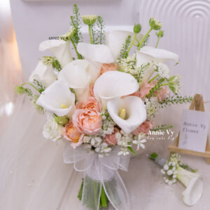 Hoa Cưới Calla Trắng mix Julietta G134