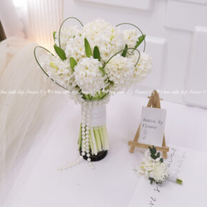 Hoa Cưới Dạ Lan Hương Trắng mix H035